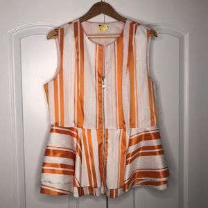 Ft inc. Orange blouse